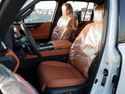2026 Lexus LX700h VIP 3.5 Litres V6 Hybrid Petrol Engine White Orange SUV GCC Specs
