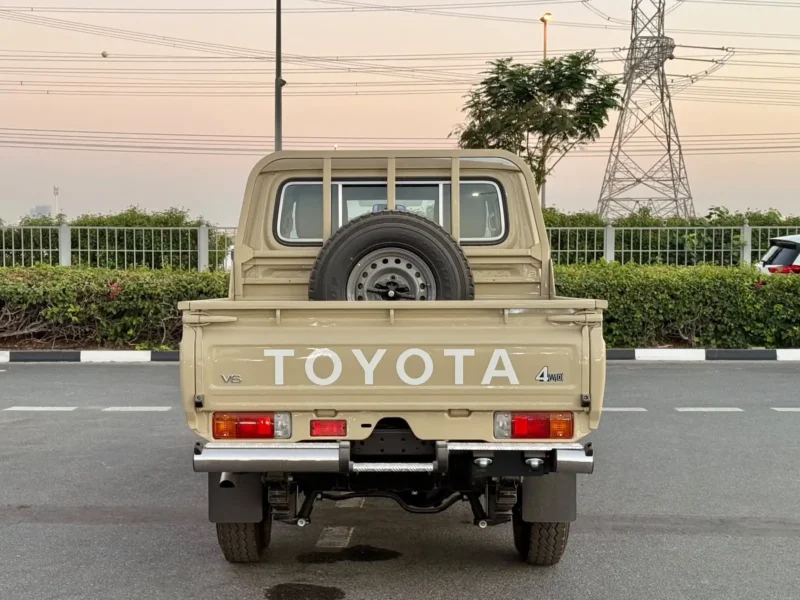 2026 Toyota Land Cruiser 79 4.0 Litres 6 Cylinders Petrol Engine Beige Tan Pickup Truck GCC