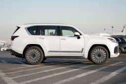 2026 Lexus LX700h VIP 3.5 Litres V6 Hybrid Petrol Engine White Orange SUV GCC Specs