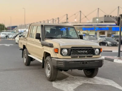 2026 Toyota Land Cruiser 79 4.0 Litres 6 Cylinders Petrol Engine Beige Tan Pickup Truck GCC