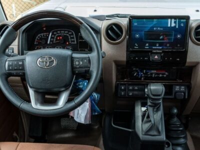 2026 Toyota Land Cruiser LC79 2.8L 4-Cylinder Turbo Diesel Engine Beige Brown Pickup Truck