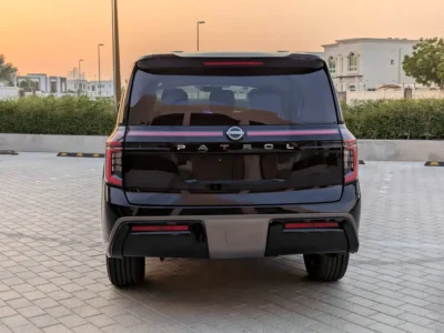 2017 Nissan Patrol SE Facelifted 2026 4.0 Litres V6 Petrol Engine Black Red SUV GCC Specs