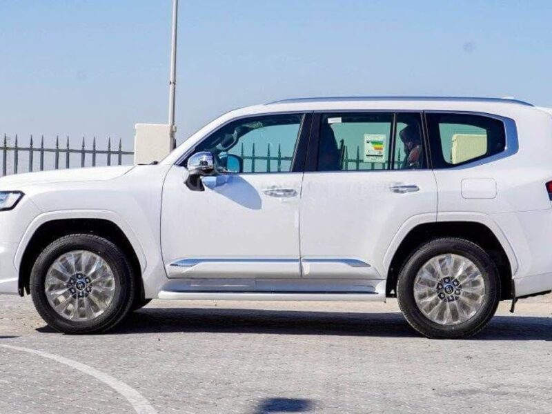 2026 Toyota Land Cruiser VXR 3.3L V6 Twin-Turbo Diesel Engine White Red SUV GCC Specs