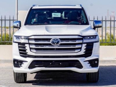 2026 Toyota Land Cruiser VXR 3.3L V6 Twin-Turbo Diesel Engine White Red SUV GCC Specs