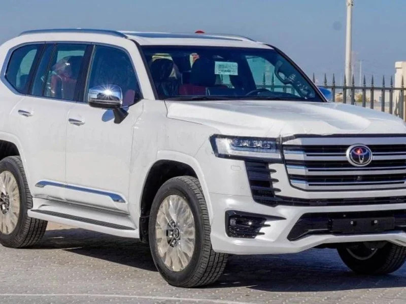 2026 Toyota Land Cruiser VXR 3.3L V6 Twin-Turbo Diesel Engine White Red SUV GCC Specs