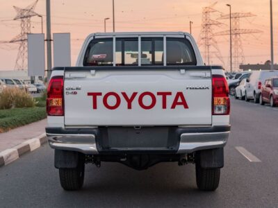 2026 Toyota Hilux GL2 2.4L 4-Cylinder Turbo Diesel Engine White Red Pickup Truck GCC