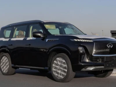 2026 Infiniti QX80 Sensory 3.5 Litres V6 Twin-Turbo Petrol Engine Black Tan SUV GCC Specs