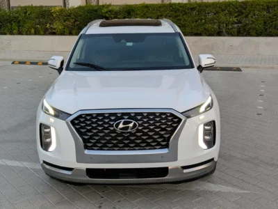 2020 Hyundai Palisade SEL 3.8 Litres V6 Petrol Engine White Black SUV American Specs