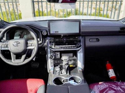 2026 Toyota Land Cruiser VXR 3.3L V6 Twin-Turbo Diesel Engine White Red SUV GCC Specs