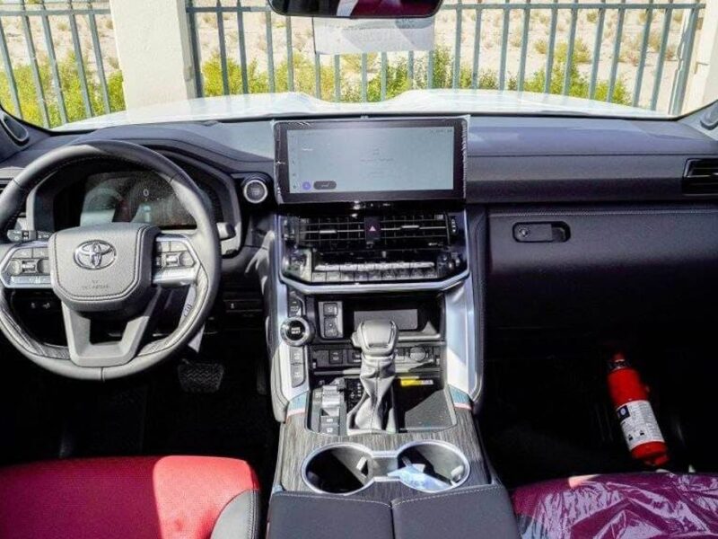 2026 Toyota Land Cruiser VXR 3.3L V6 Twin-Turbo Diesel Engine White Red SUV GCC Specs