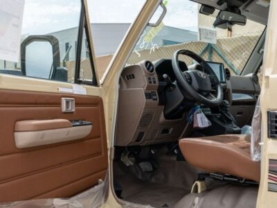 2026 Toyota Land Cruiser LC79 2.8L 4-Cylinder Turbo Diesel Engine Beige Brown Pickup Truck