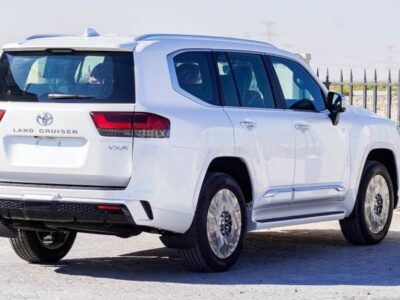 2026 Toyota Land Cruiser VXR 3.3L V6 Twin-Turbo Diesel Engine White Red SUV GCC Specs