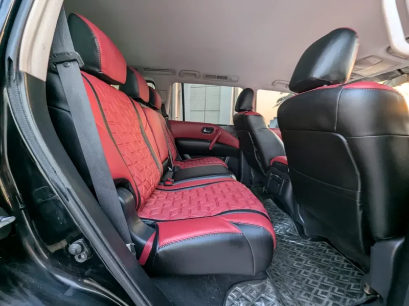 2017 Nissan Patrol SE Facelifted 2026 4.0 Litres V6 Petrol Engine Black Red SUV GCC Specs