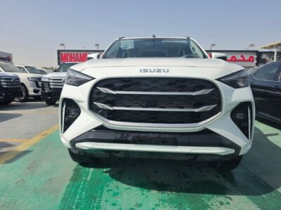 2026 Isuzu MU-X 3.0 Litres Turbo 4 Cylinders Diesel Engine White Grey Pickup Truck