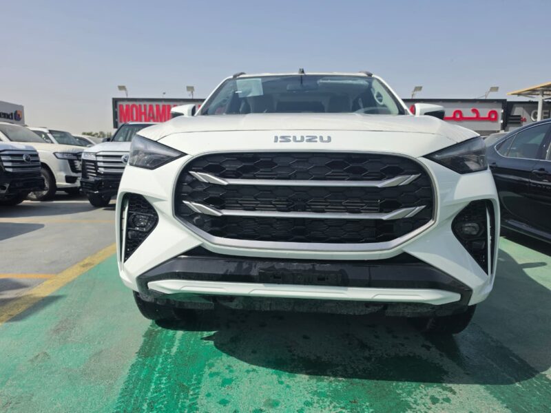 2026 Isuzu MU-X 3.0 Litres Turbo 4 Cylinders Diesel Engine White Grey Pickup Truck