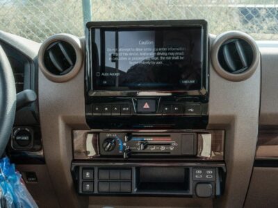 2026 Toyota Land Cruiser LC79 2.8L 4-Cylinder Turbo Diesel Engine White Brown Pickup Truck