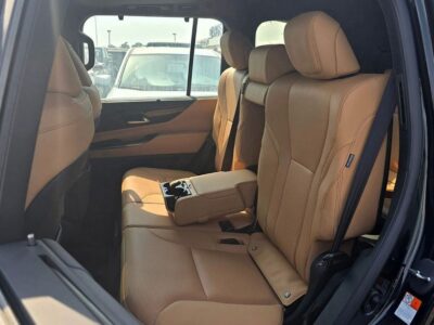 2026 Lexus LX600 Prestige 3.5L V6 Twin-Turbocharged Petrol Engine Black Tan SUV GCC Specs