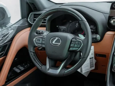 2026 Lexus LX 700 VIP 3.5 Litres 6 Cylinders Hybrid Engine White Tan SUV GCC Specs