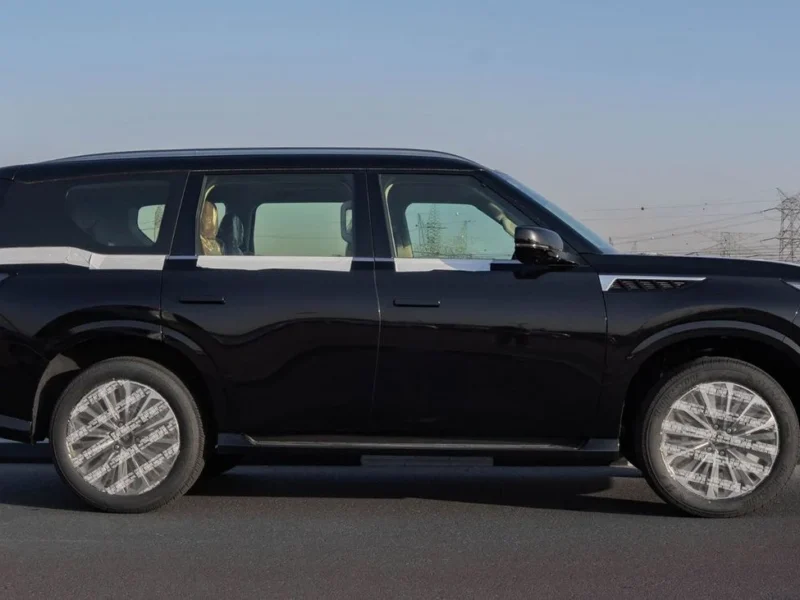 2026 Infiniti QX80 Sensory 3.5 Litres V6 Twin-Turbo Petrol Engine Black Tan SUV GCC Specs