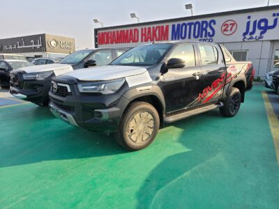 2026 TOYOTA HILUX ADVENTURE 4.0 Litres 6 Cylinders Diesel Engine Black Grey Pickup Truck