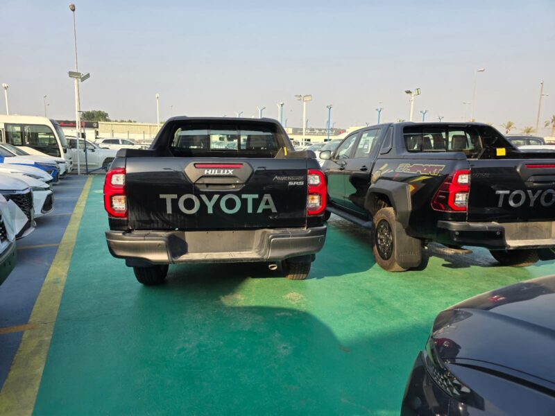 2026 TOYOTA HILUX ADVENTURE 4.0 Litres 6 Cylinders Diesel Engine Black Grey Pickup Truck