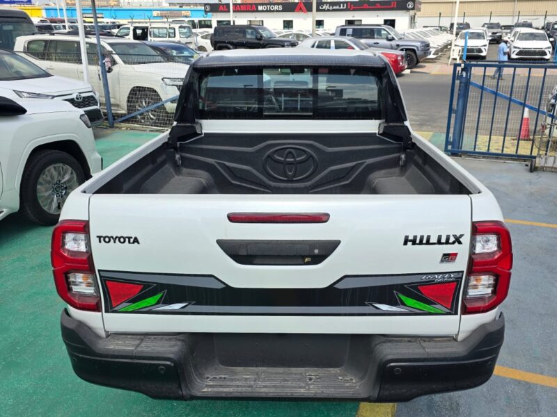 2026 TOYOTA HILUX GR SPORT 4.0 Litres 6 Cylinders Petrol Engine White Black Pickup Truck