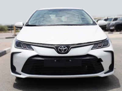 2025 Toyota Corolla XLI 2.0 Litres 4 Cylinders Petrol Engine White Sedan GCC Specs