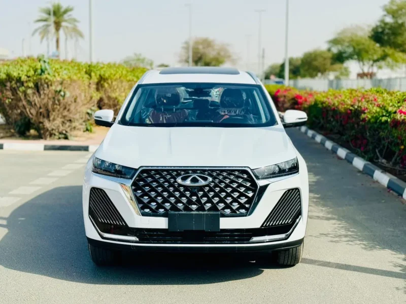 2026 Chery Tiggo 7 Pro Luxury 1.5 Litres 4 Cylinders Petrol Engine White Red SUV GCC Specs