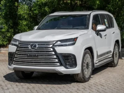 2026 Lexus LX 700 VIP 3.5 Litres 6 Cylinders Hybrid Engine White Tan SUV GCC Specs