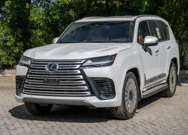 2026 Lexus LX 700 VIP 3.5 Litres 6 Cylinders Hybrid Engine White Tan SUV GCC Specs