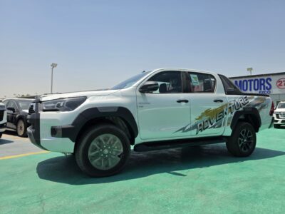 2026 TOYOTA HILUX ADVENTURE 4.0 Litres 6 Cylinders Diesel Engine White Grey Pickup Truck