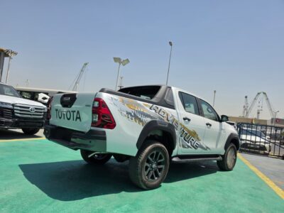 2026 TOYOTA HILUX ADVENTURE 4.0 Litres 6 Cylinders Diesel Engine White Grey Pickup Truck