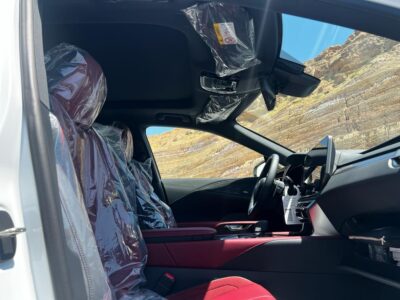 2026 Lexus RX 500h 2.4L inline 4-cylinder Hybrid Engine White Red SUV GC Specs AWD