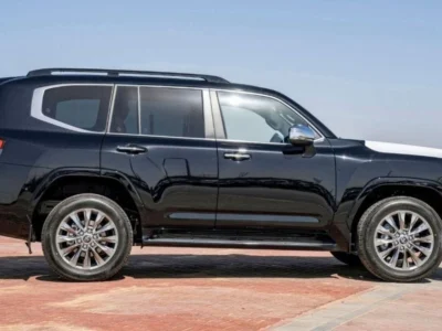 2024 Toyota Land Cruiser VXR 3.5 Litres 6 Cylinders Petrol Engine Black Red SUV Automatic