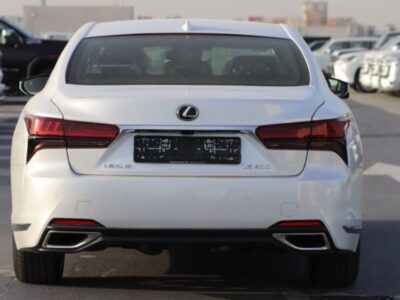2024 Lexus LC 500 5.0-liter V8 Petrol Engine White Black Luxury Sedan GCC Specs