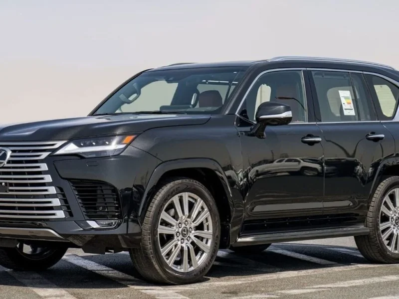 2024 LEXUS LX600 VIP 3.5 Litres 6 Cylinders petrol Engine Black Tan SUV GCC Specs