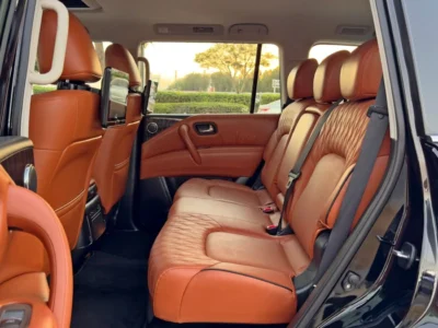 2024 Nissan Patrol LE Platinum V8 Petrol Engine Black Tan SUV GCC Specifications