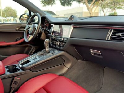 2021 Porsche Macan STD 2.0 Litres 4 Cylinders petrol Engine Grey Red SUV GCC Specs