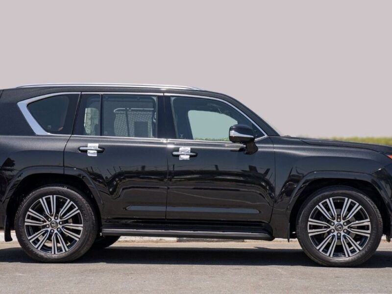 2024 LEXUS LX600 ASHWOOD EDITION 3.5L 6 Cylinders Petrol Engine Black Red SUV GCC