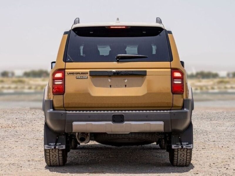2024 TOYOTA PRADO 250 2.4P 4 Cylinders Petrol Engine AT FIRST EDITION Gold Black SUV