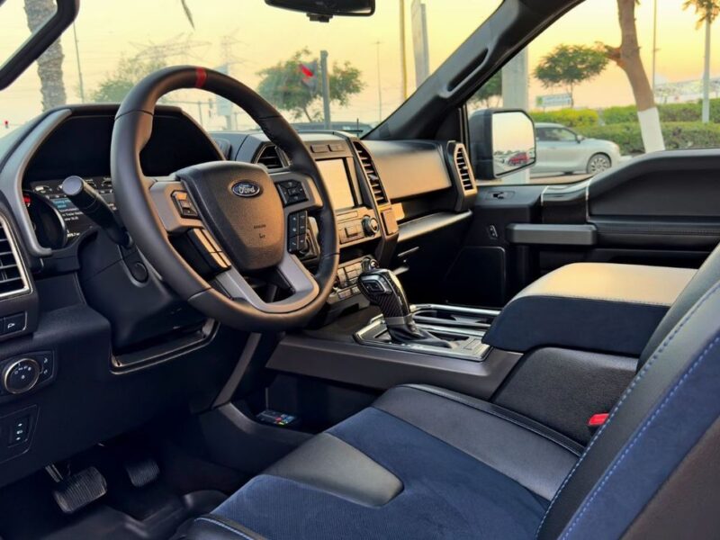 2020 Ford F150 Raptor SUPER CAB 3.5 Litres 6 Cylinders Petrol Engine Grey Black Pickup GCC