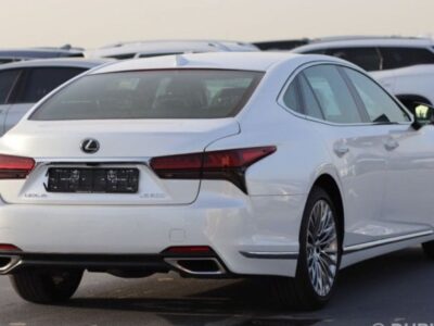 2024 Lexus LC 500 5.0-liter V8 Petrol Engine White Black Luxury Sedan GCC Specs