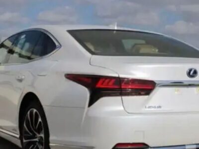 2023 Lexus IS 500 5.0-liter V8 Petrol Engine White Tan Sedan GCC Specs Automatic