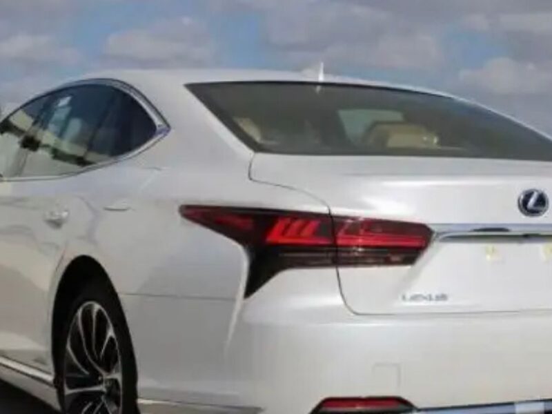 2023 Lexus IS 500 5.0-liter V8 Petrol Engine White Tan Sedan GCC Specs Automatic