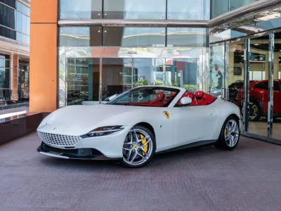 2025 FERRARI ROMA SPIDER 3.9 Litres 8 Cylinders Petrol Engine Red Convertible