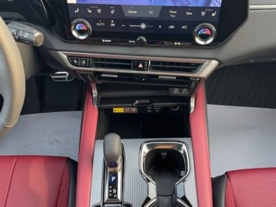 2023 Lexus RX 350 2.4-liter turbocharged inline-four Engine White Red SUV GCC Specs