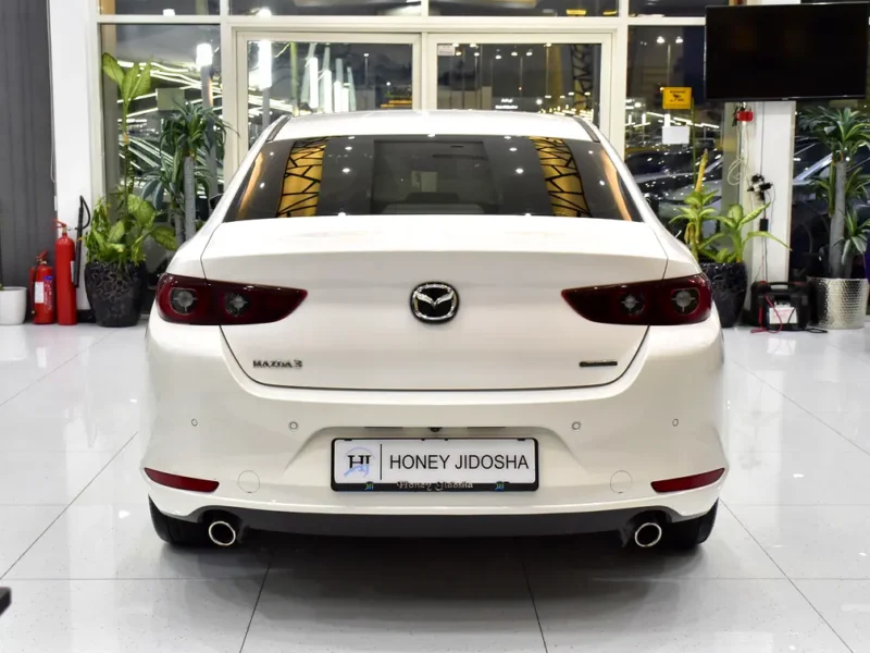 2023 Mazda 3 V Grade 4 Cylinders Petrol Engine White Black Sedan GCC Specifications