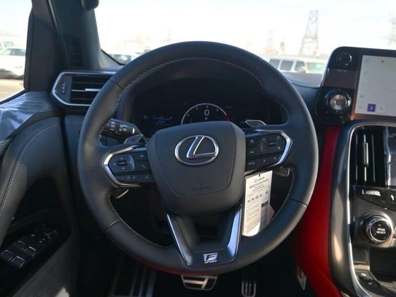 2026 Lexus LS 600 3.5 Litres 6 Cylinders Hybrid Engine White Red SUV GCC Specs