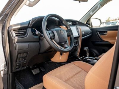 2025 TOYOTA FORTUNER SR5 2.7 Litres 4 Cylinders Petrol Engine Grey Tan SUV GCC Specs