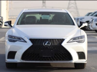 2024 Lexus LC 500 5.0-liter V8 Petrol Engine White Black Luxury Sedan GCC Specs